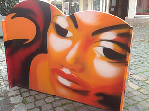 Kunstbank Metzgerei Braun Rückseite