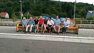 Mutterbank 2 mit Gästen